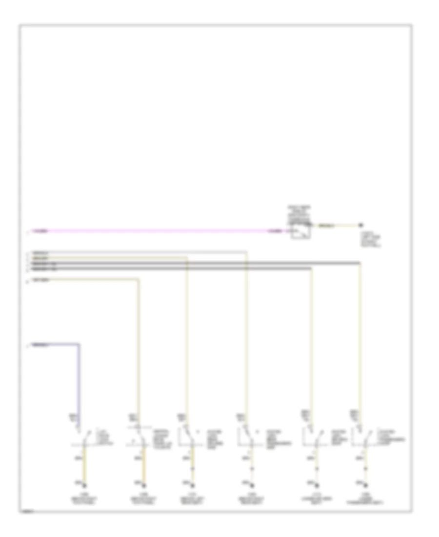 Forced Entry Wiring Diagram Except Convertible 2 of 2 for BMW 325Ci 2004