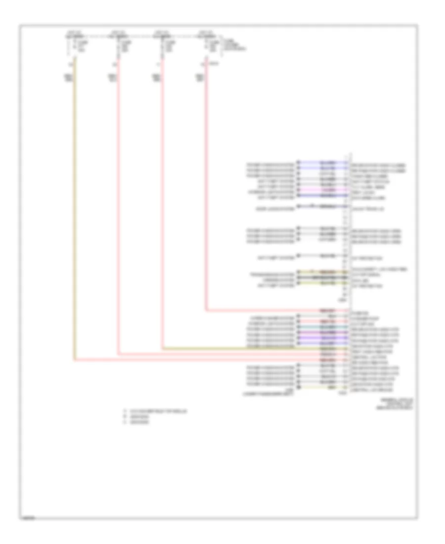 General Module Wiring Diagram Convertible 2 of 2 for BMW 325Ci 2004