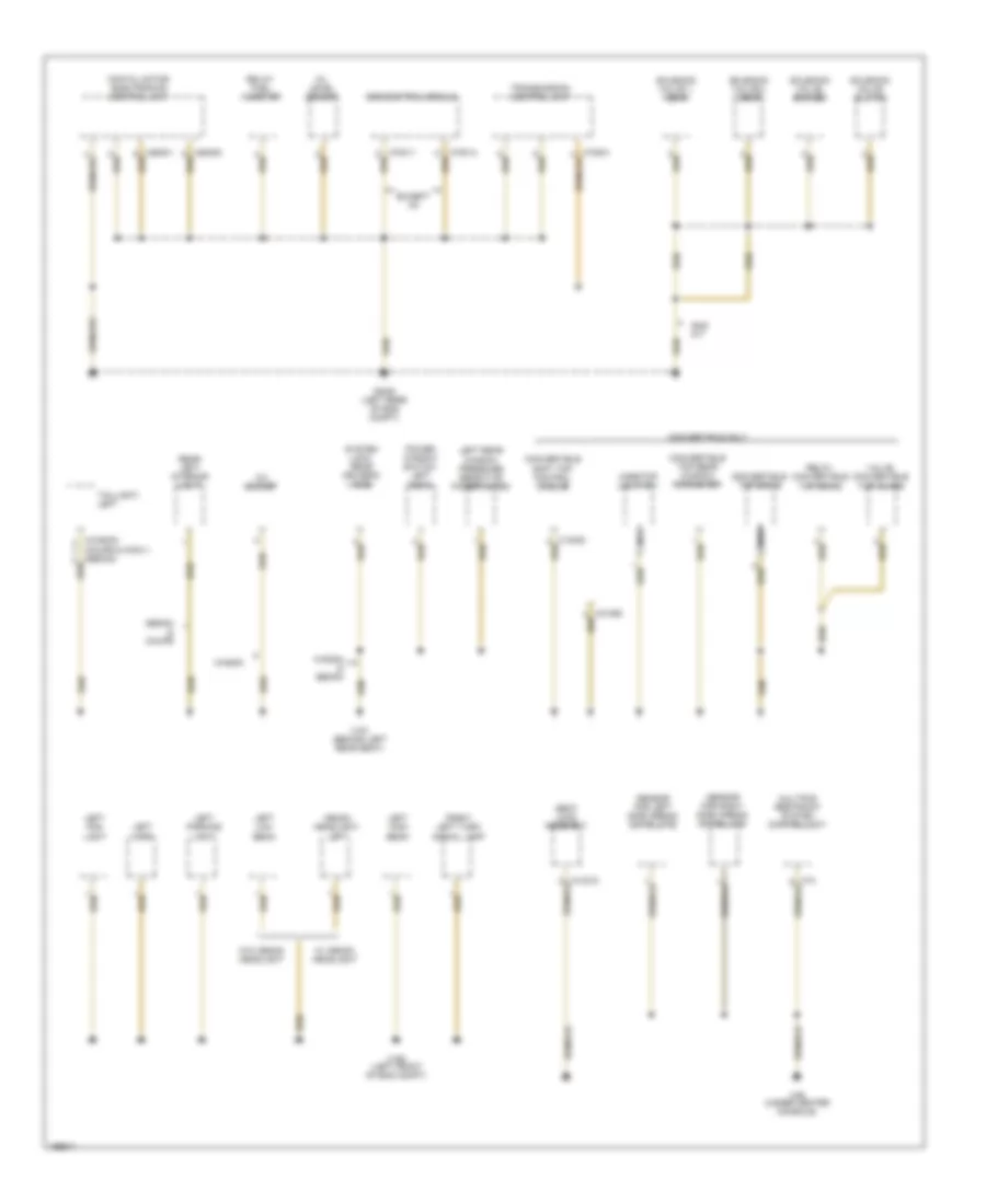 Ground Distribution Wiring Diagram 1 of 4 for BMW 325Ci 2004