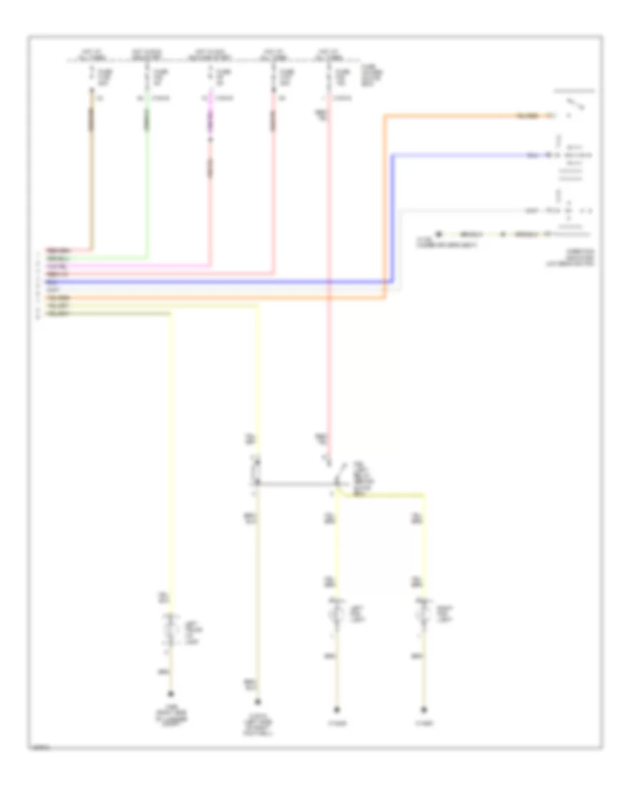 Adaptive Front Lighting Wiring Diagram 2 of 2 for BMW 325Ci 2004