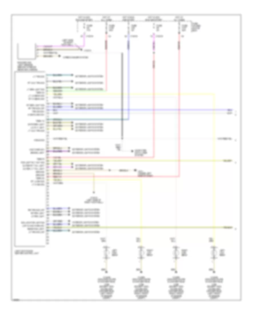 Headlamps Wiring Diagram 1 of 2 for BMW 325Ci 2004