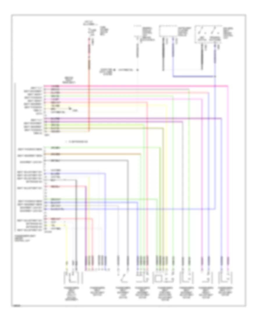 Passenger s Memory Seat Wiring Diagram Convertible for BMW 325Ci 2004