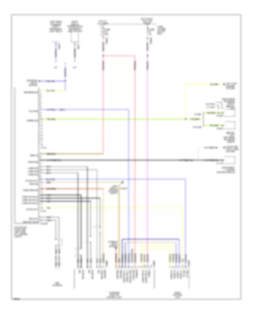 Navigation Wiring Diagram with Monitor for BMW 325Ci 2004