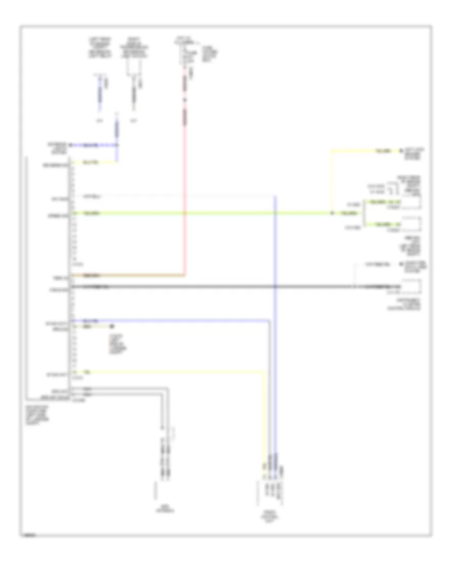 Navigation Wiring Diagram without Monitor for BMW 325Ci 2004