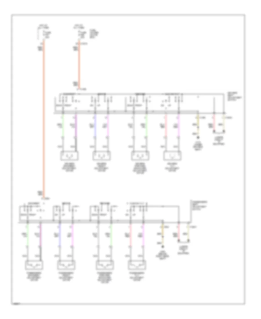 Power Seats Wiring Diagram for BMW 325Ci 2004