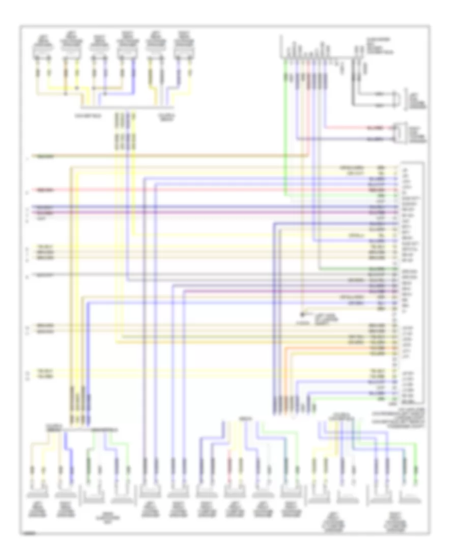 Radio Wiring Diagram with Top HIFI Radio with Monitor 2 of 2 for BMW 325Ci 2004