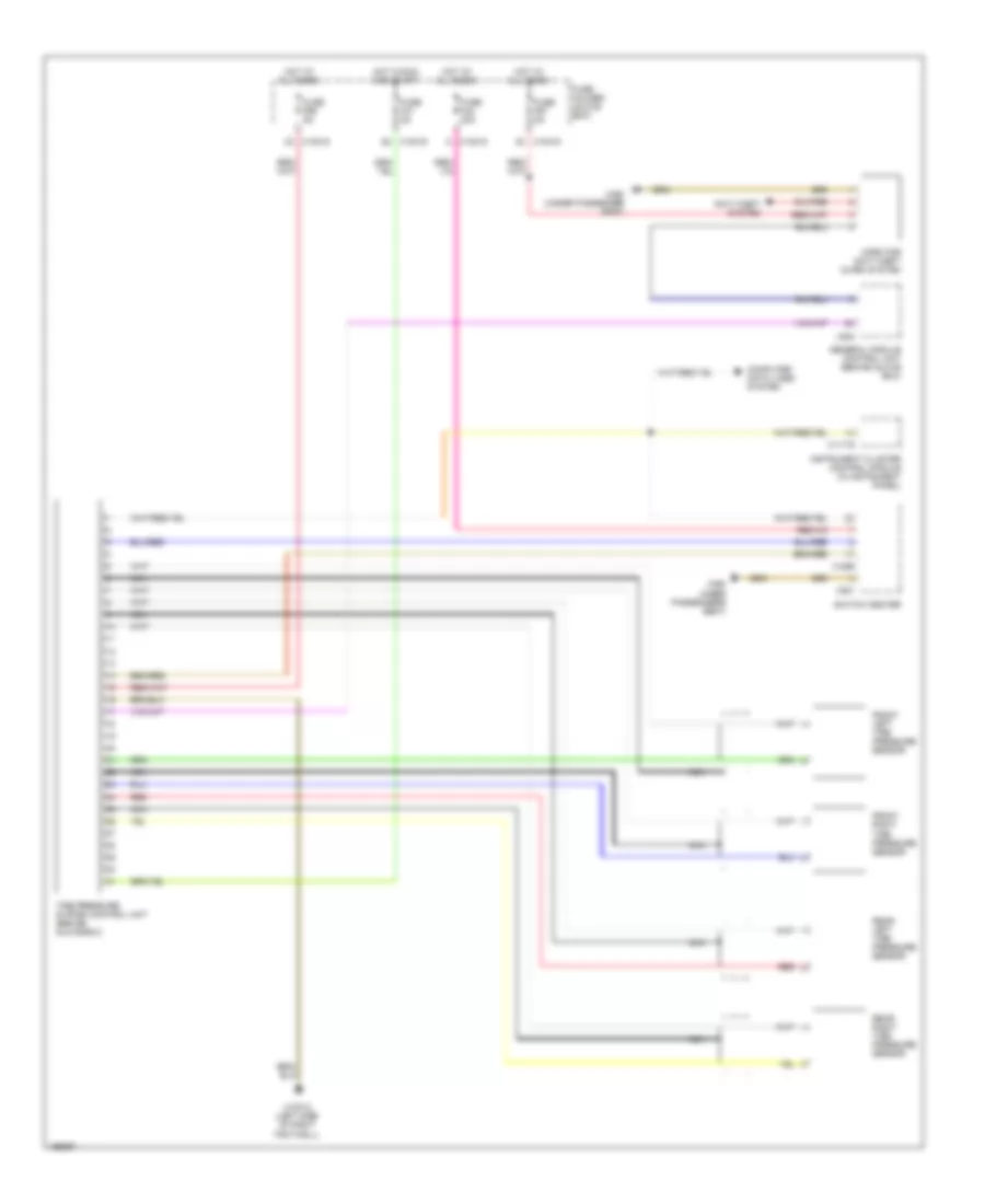 Tire Pressure Monitoring Wiring Diagram for BMW 325Ci 2004