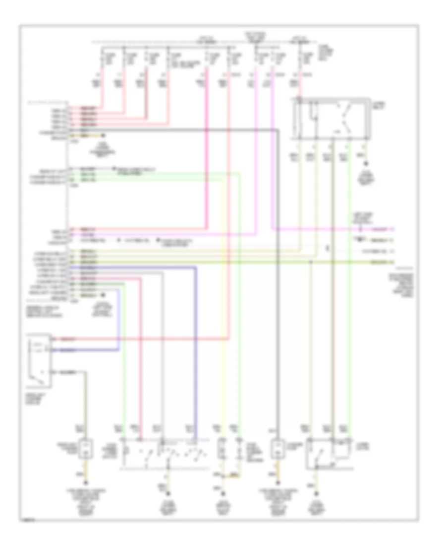 Wiper Washer Wiring Diagram for BMW 325Ci 2004