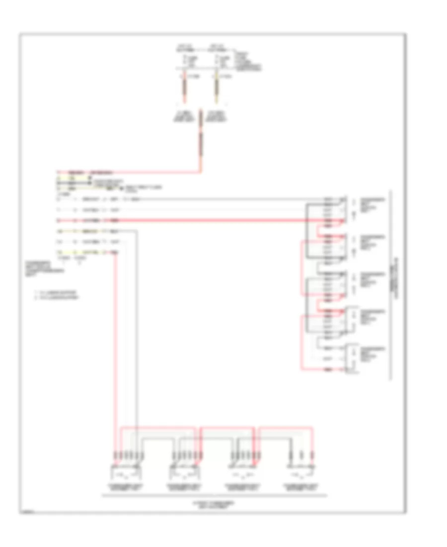Seat Ventilation Wiring Diagram 2 of 2 for BMW 525xi 2007