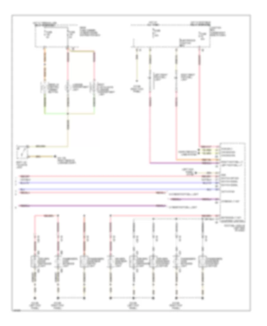 Courtesy Lamps Wiring Diagram (3 of 3) for BMW 640i Gran Coupe 2014