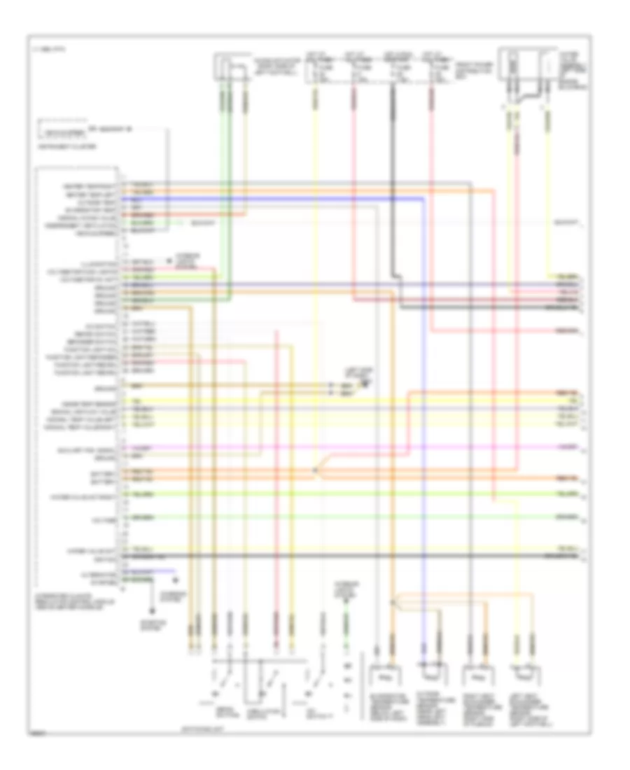 A C Wiring Diagram 1 of 3 for BMW 535i 1993