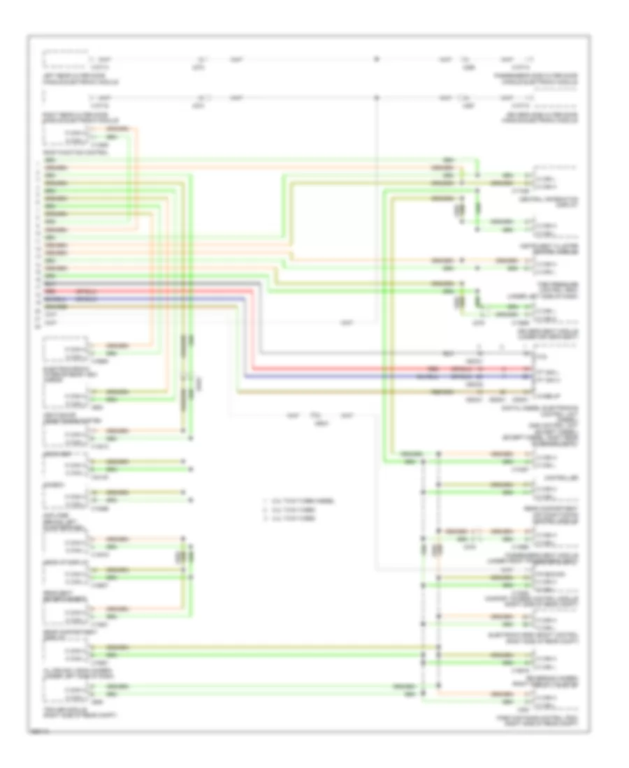 Computer Data Lines Wiring Diagram 3 of 3 for BMW X5 M 2011