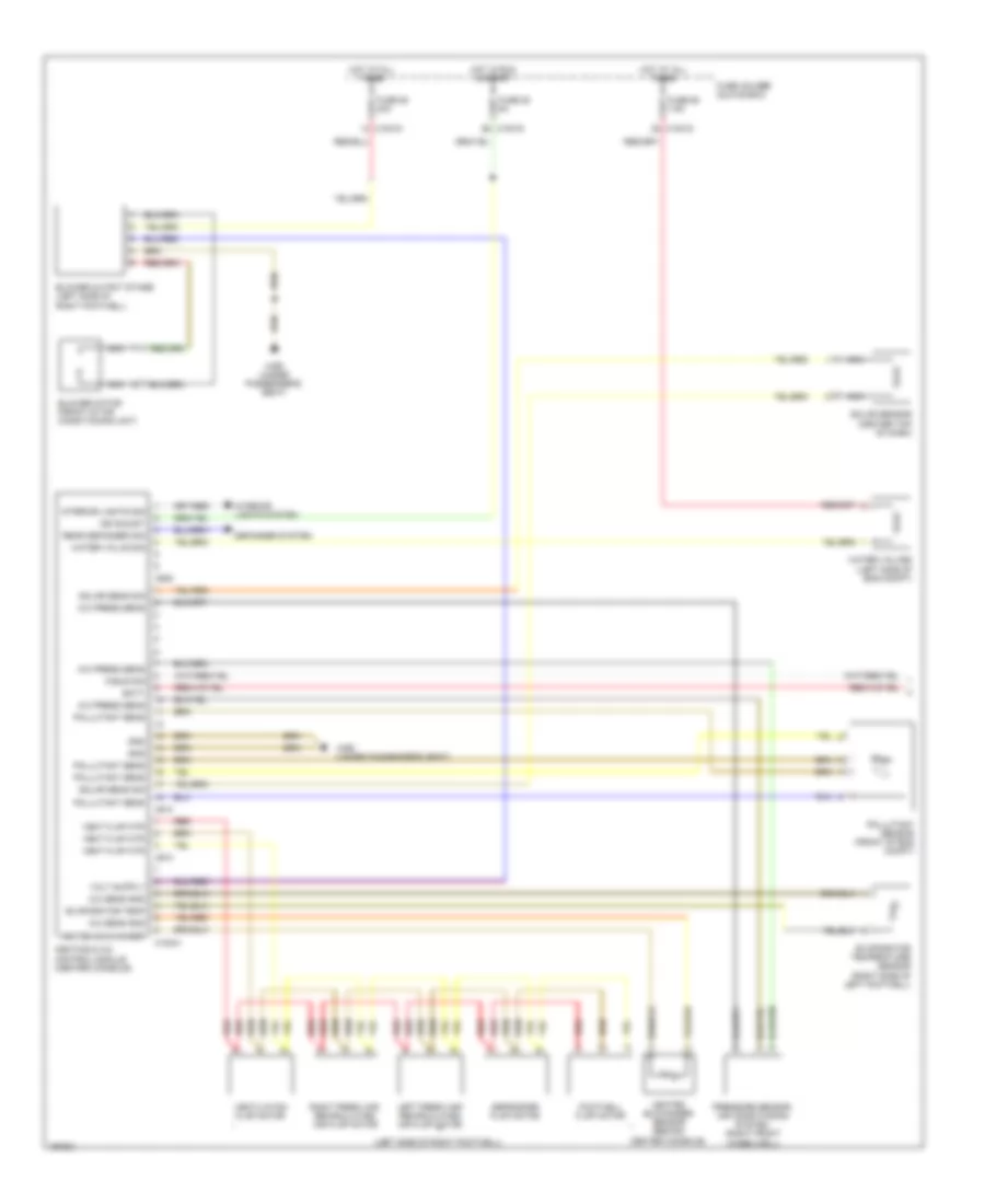 Automatic A C Wiring Diagram 1 of 2 for BMW 325i 2004