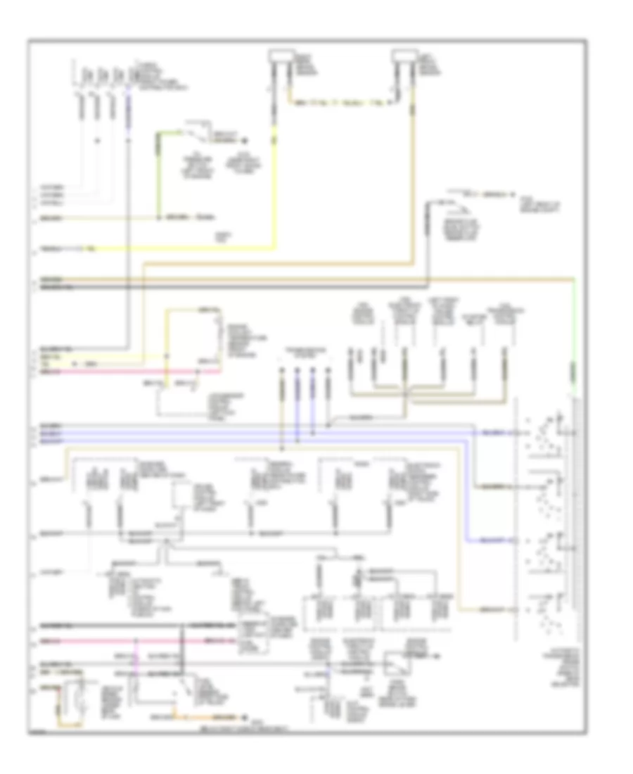 Instrument Cluster Wiring Diagram (2 of 2) for BMW 740i 1993