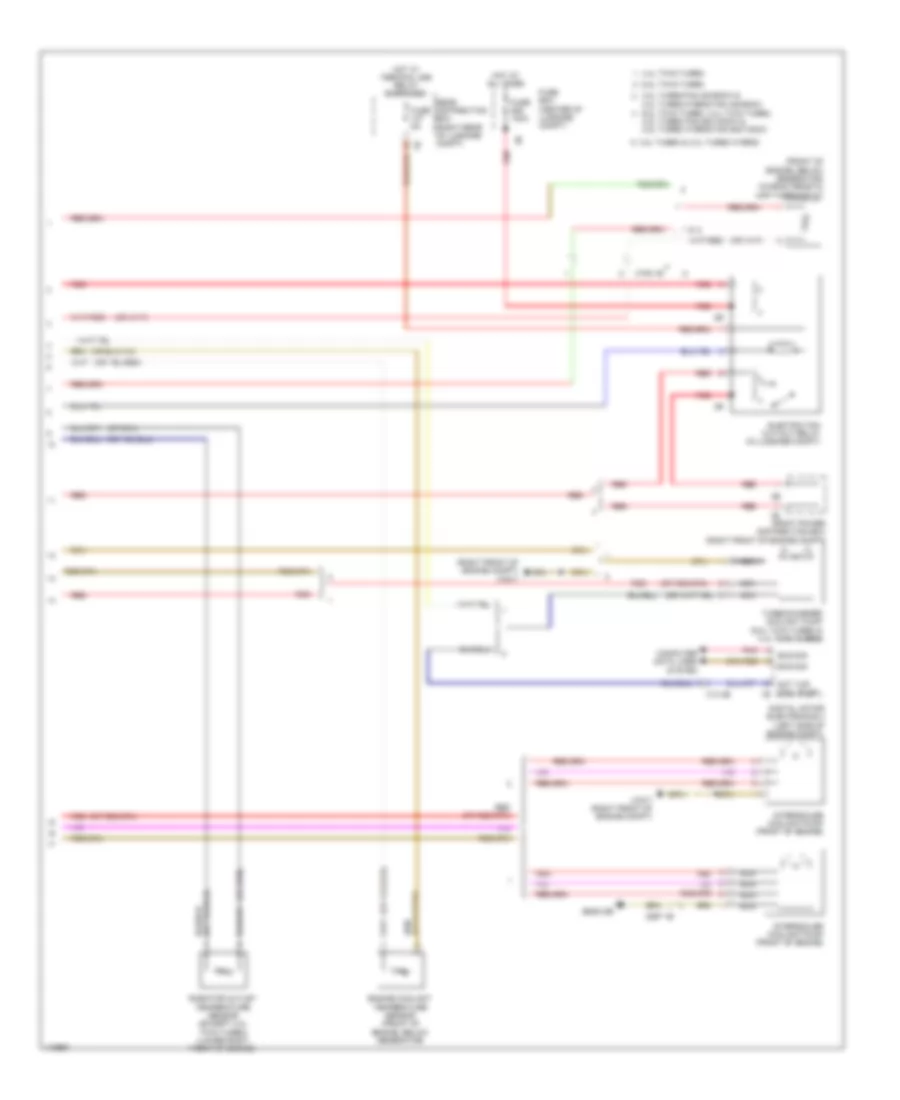 Cooling Fan Wiring Diagram (2 of 2) for BMW 740Lxi 2013