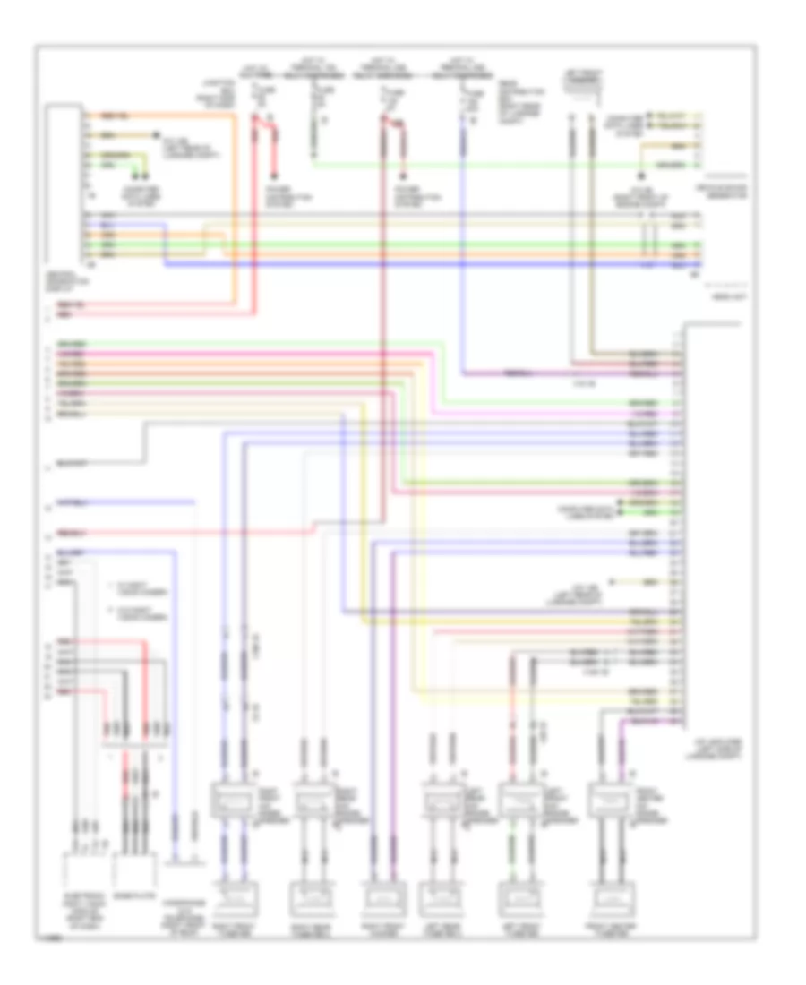 Navigation Wiring Diagram High 2 of 2 for BMW 740Lxi 2013