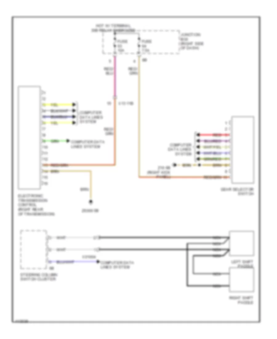 A T Wiring Diagram for BMW 740Lxi 2013