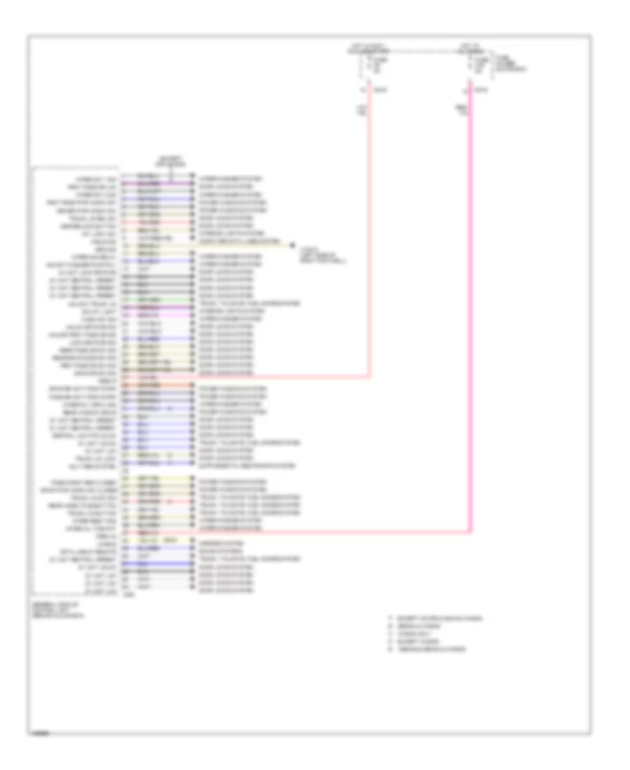 General Module Wiring Diagram 1 of 2 for BMW 325xi 2004