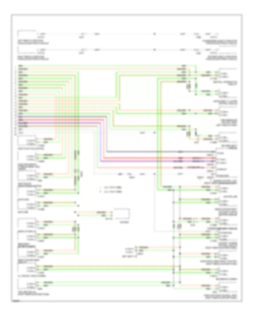 Computer Data Lines Wiring Diagram 3 of 3 for BMW X6 35i 2011