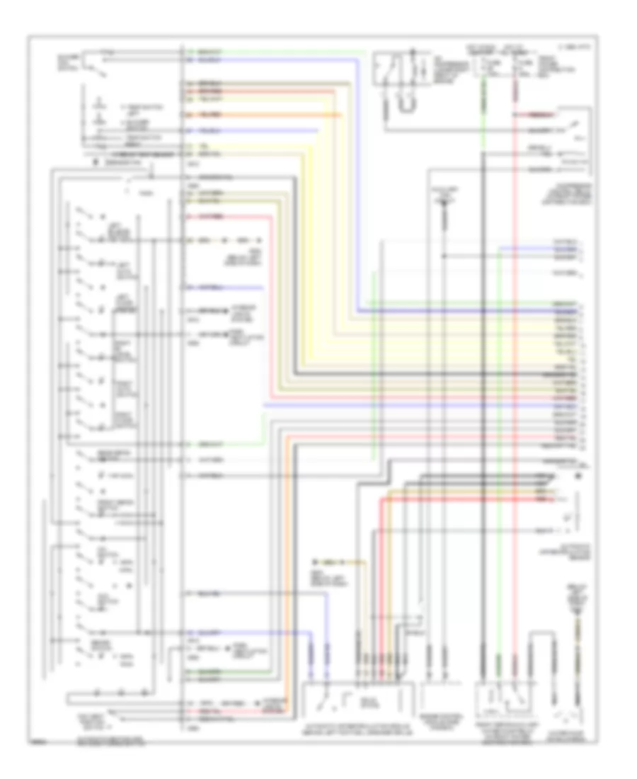 A C Wiring Diagram 1 of 3 for BMW 740iL 1993