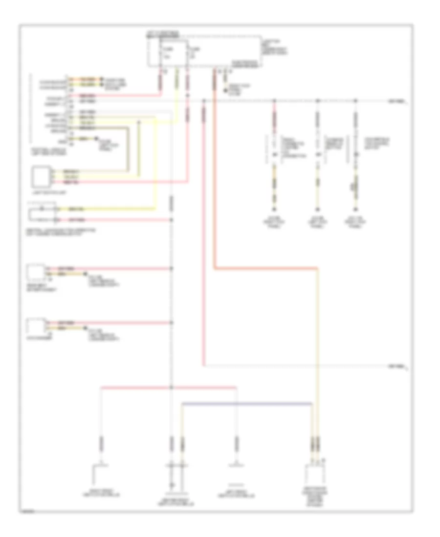 Instrument Illumination Wiring Diagram (1 of 2) for BMW 640i xDrive 2014