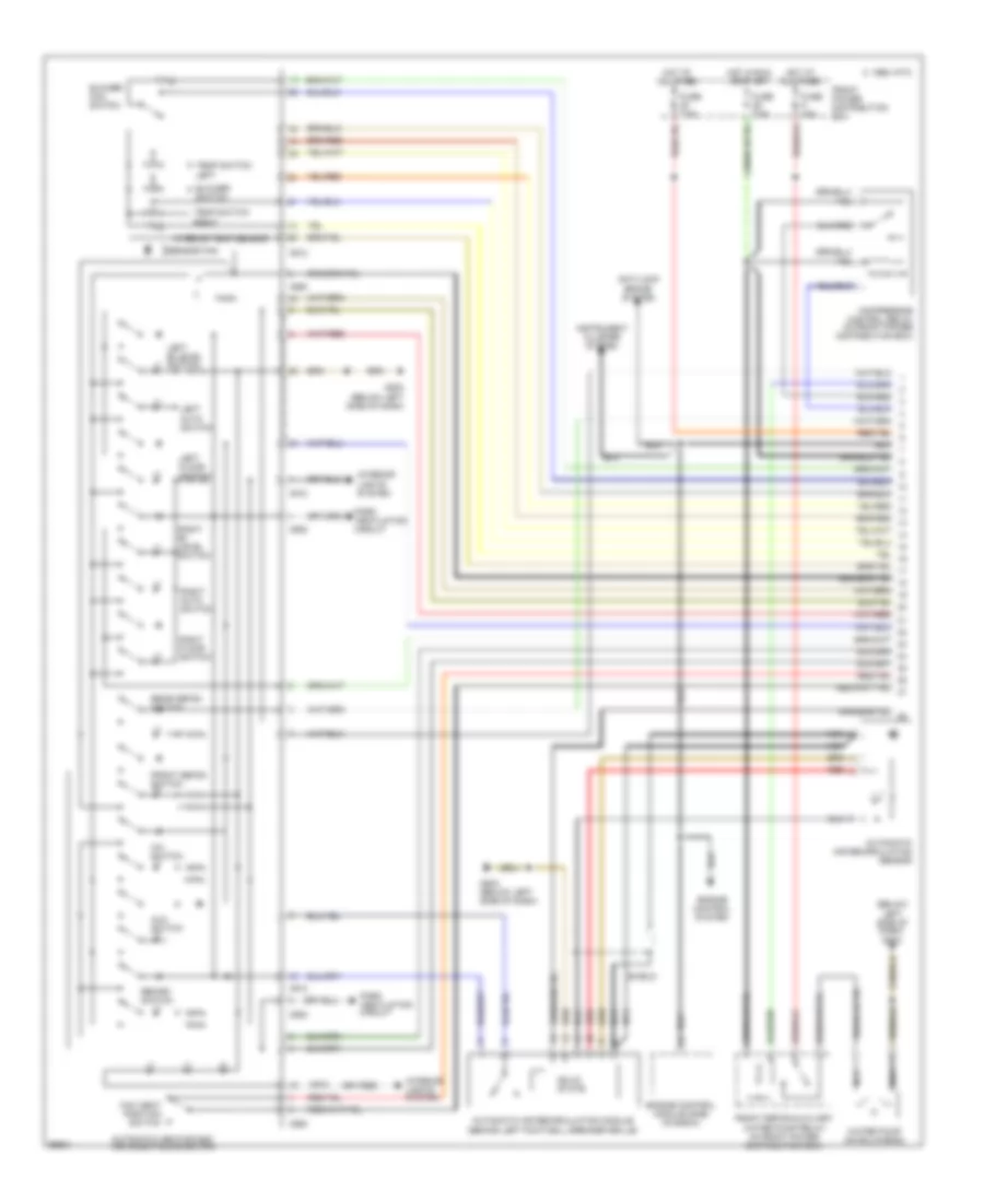 A C Wiring Diagram 1 of 3 for BMW 750iL 1993