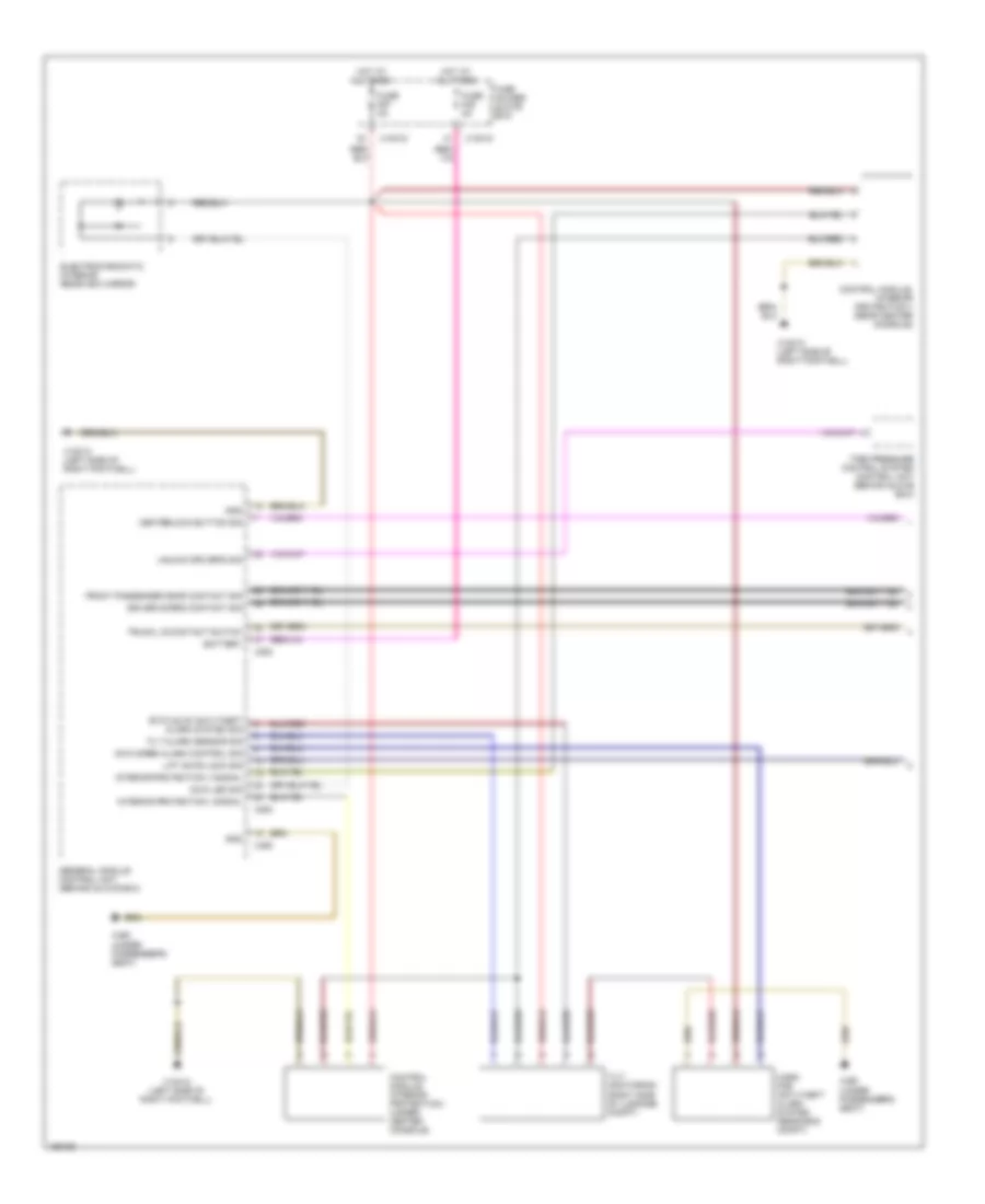 Forced Entry Wiring Diagram, Convertible (1 of 2) for BMW 330Ci 2004