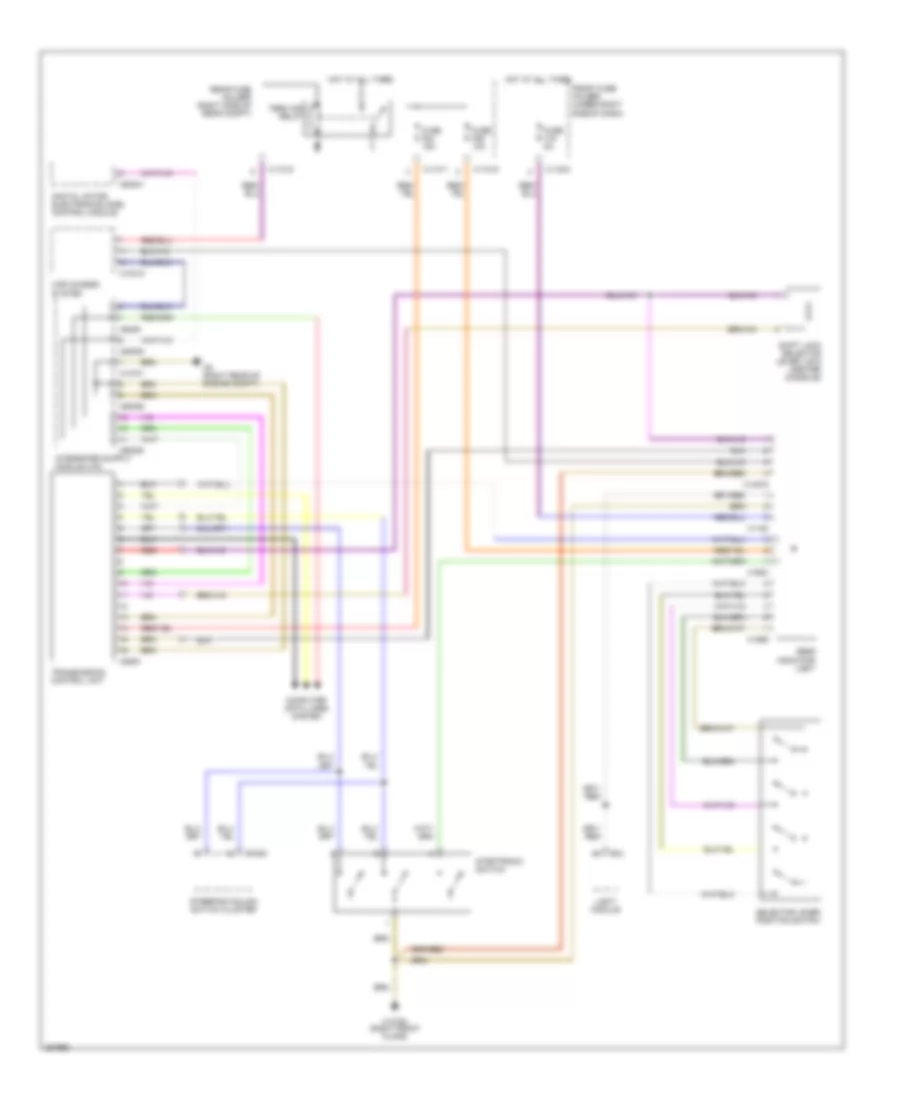 A T Wiring Diagram for BMW 550i 2007