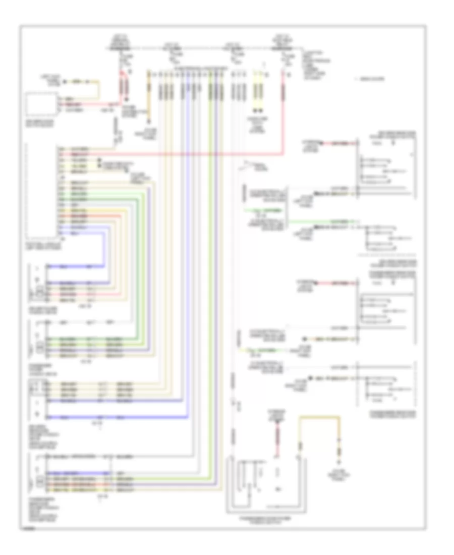 Power Windows Wiring Diagram for BMW 650i 2014