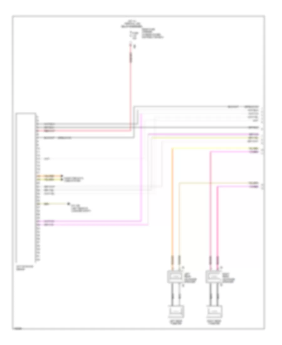 Top Hifi Radio Wiring Diagram, Except Premium with Active Sound Design (1 of 2) for BMW 650i 2014