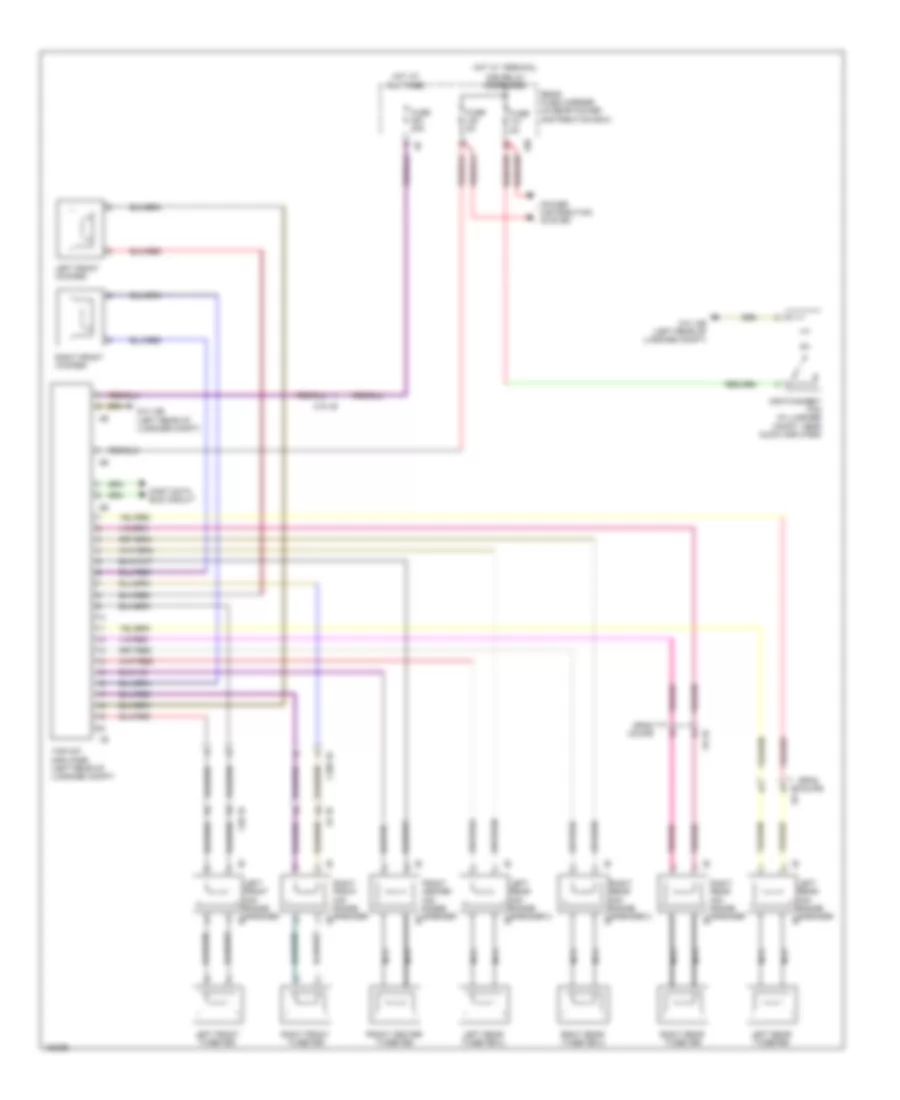 Top Hifi Radio Wiring Diagram, Except Premium without Active Sound Design for BMW 650i 2014