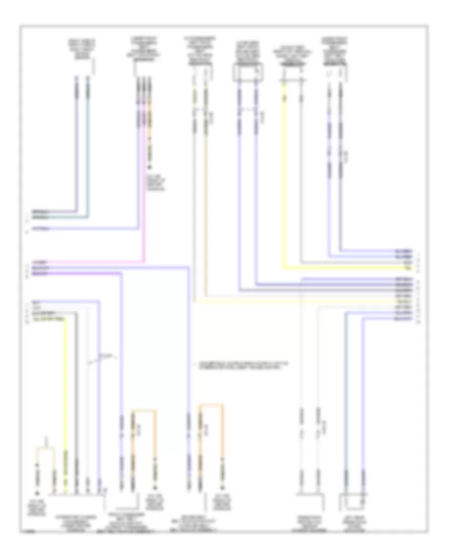 Supplemental Restraints Wiring Diagram 2 of 3 for BMW 650i 2014