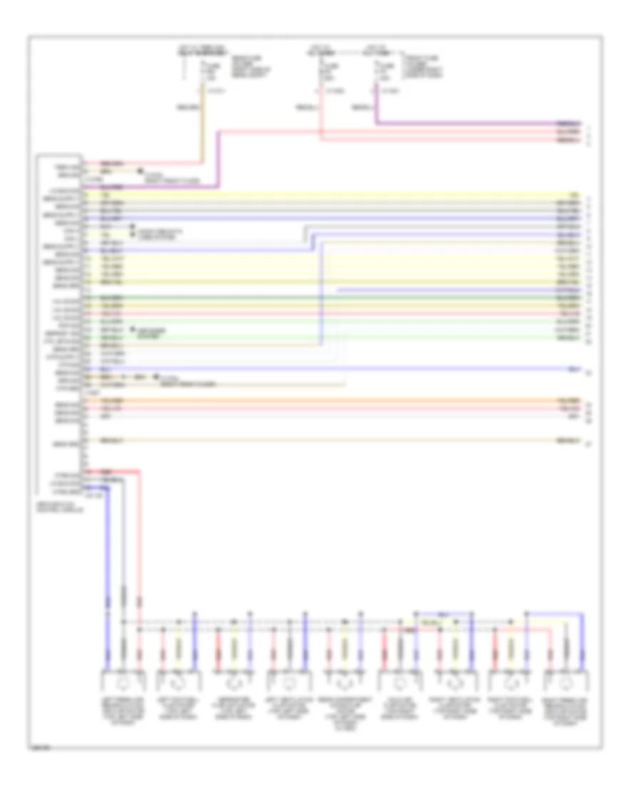Air Conditioning Dual A C Wiring Diagram 1 of 3 for BMW 650i 2007