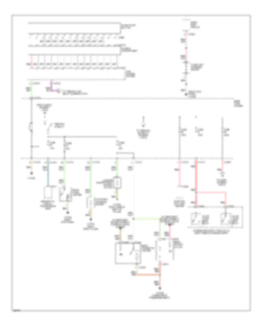 Power Distribution Wiring Diagram (2 of 6) for BMW 650i 2007