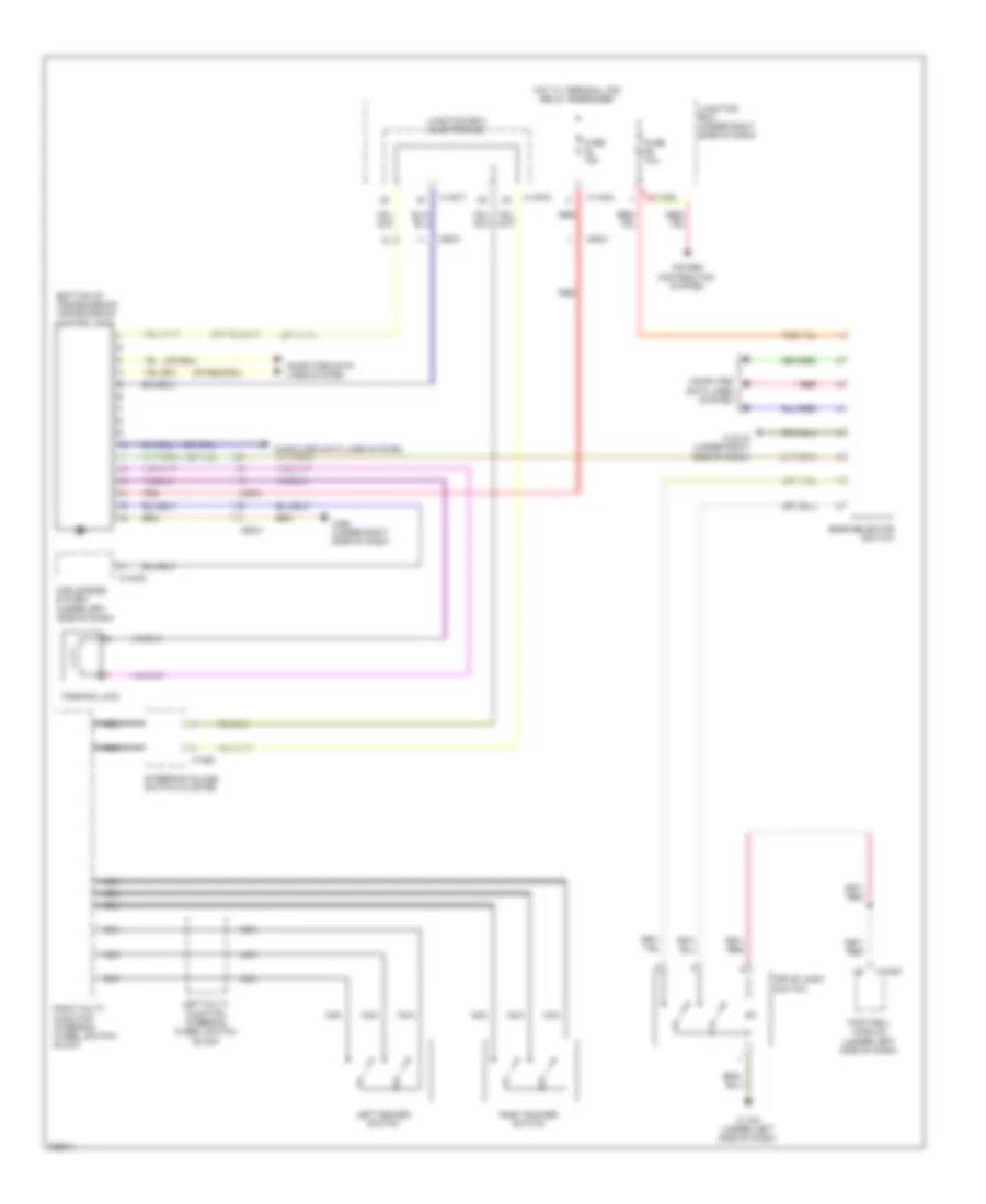 A T Wiring Diagram for BMW M3 2012