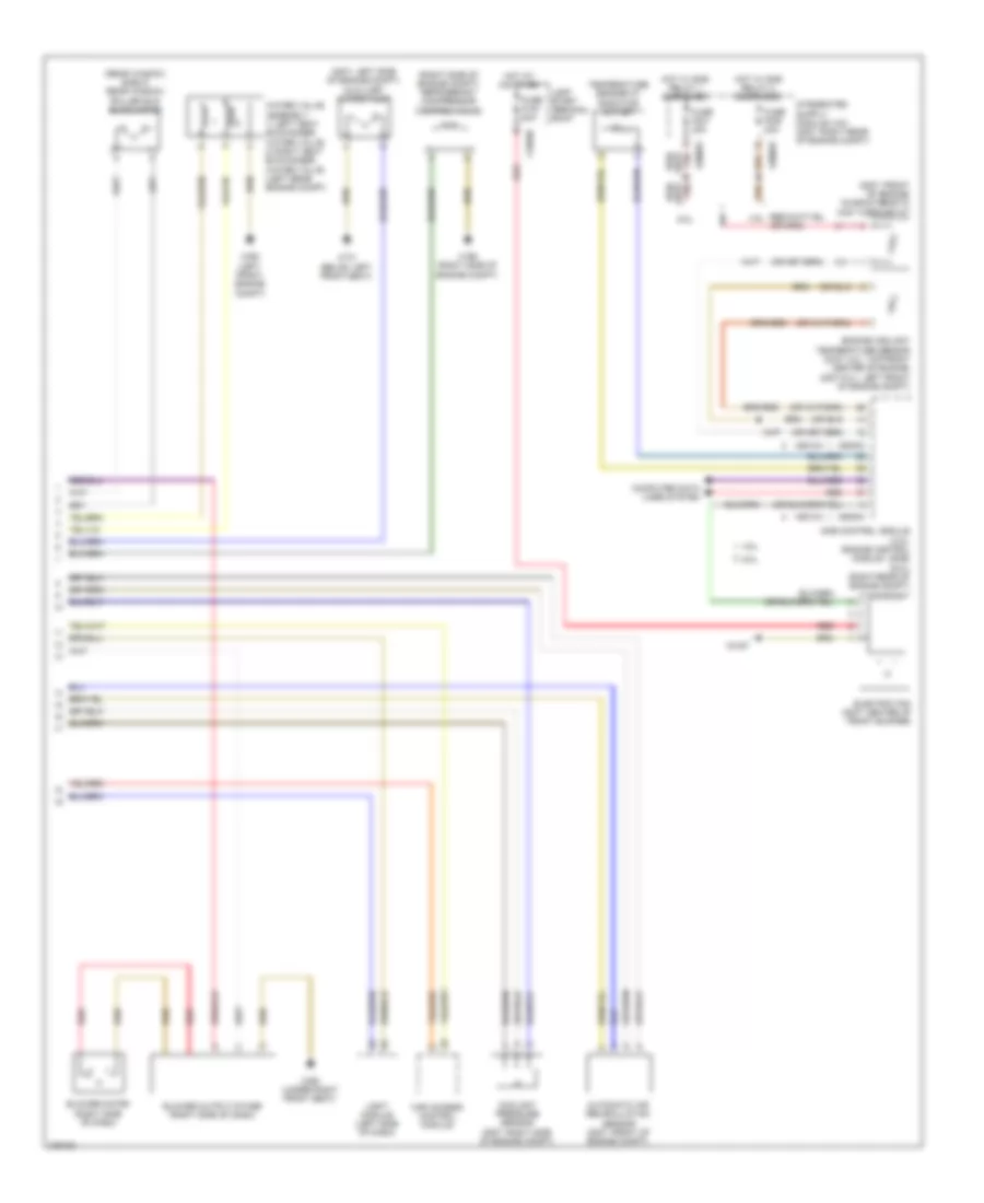 Automatic AC Wiring Diagram, with Basic (2 of 2) for BMW 750i 2007
