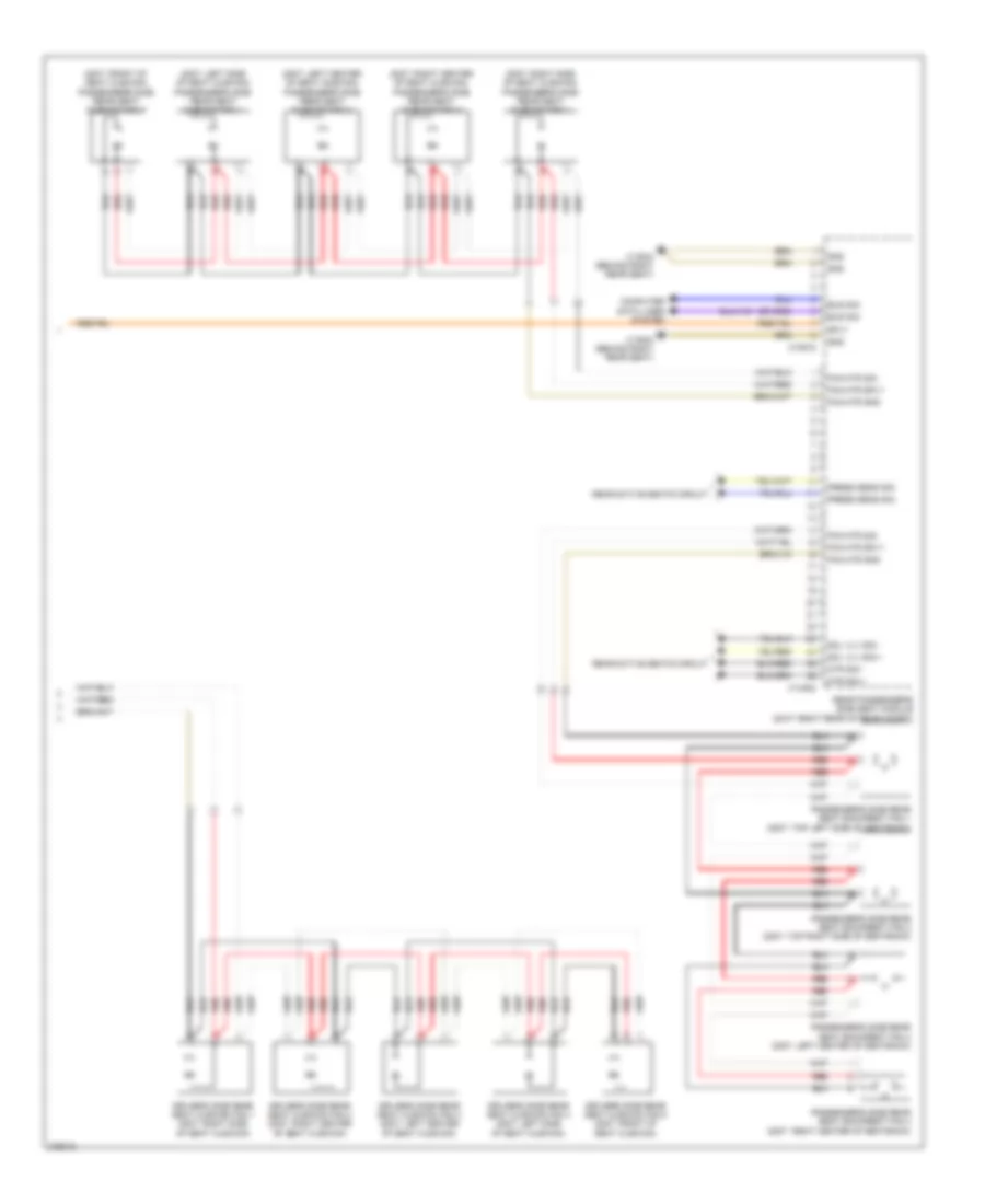 Rear Seat Ventilation Wiring Diagram (2 of 2) for BMW 750i 2007
