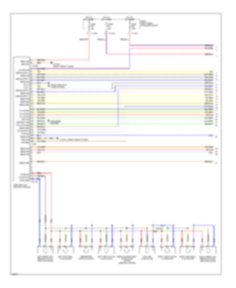 Air Conditioning Dual A C Wiring Diagram 1 of 3 for BMW 525i 2004