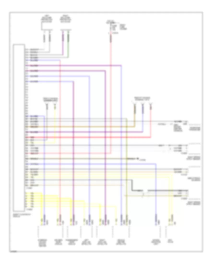Data Bus Wiring Diagram (3 of 3) for BMW 525i 2004