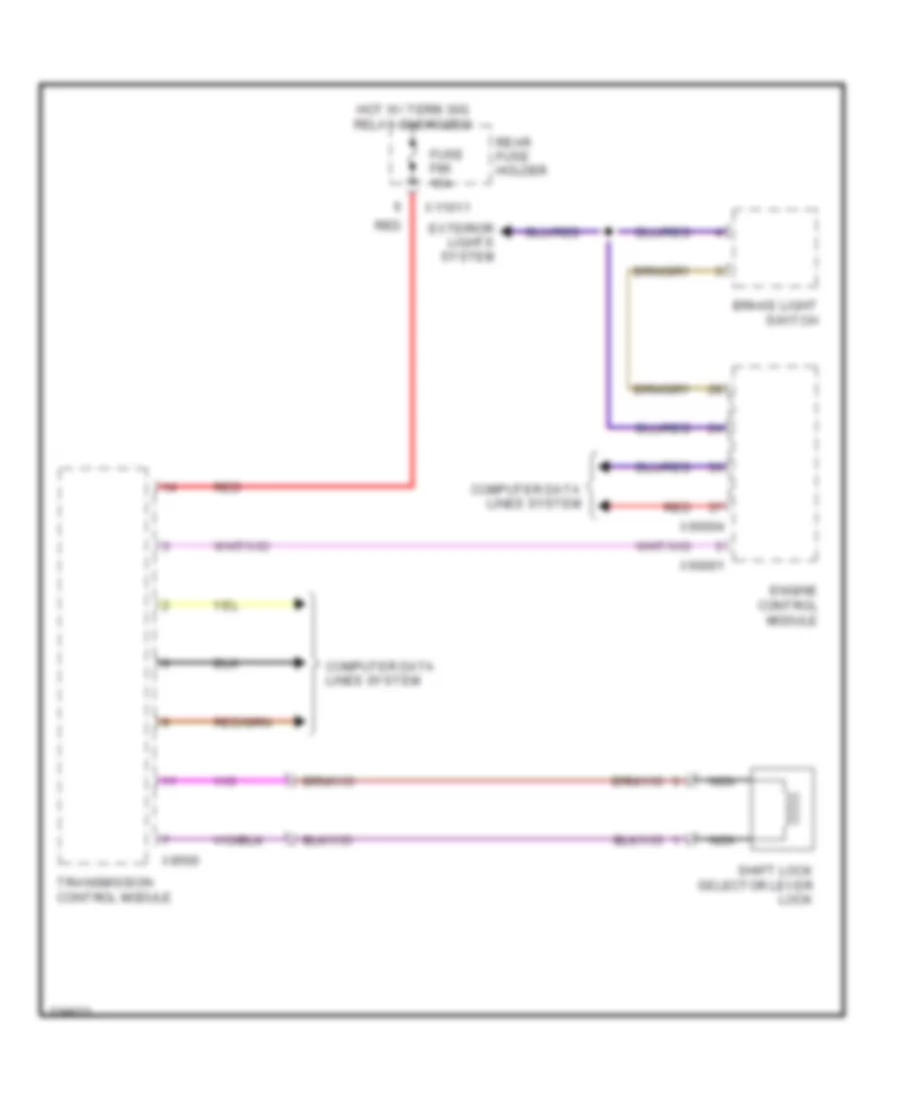 A T Wiring Diagram for BMW 525i 2004
