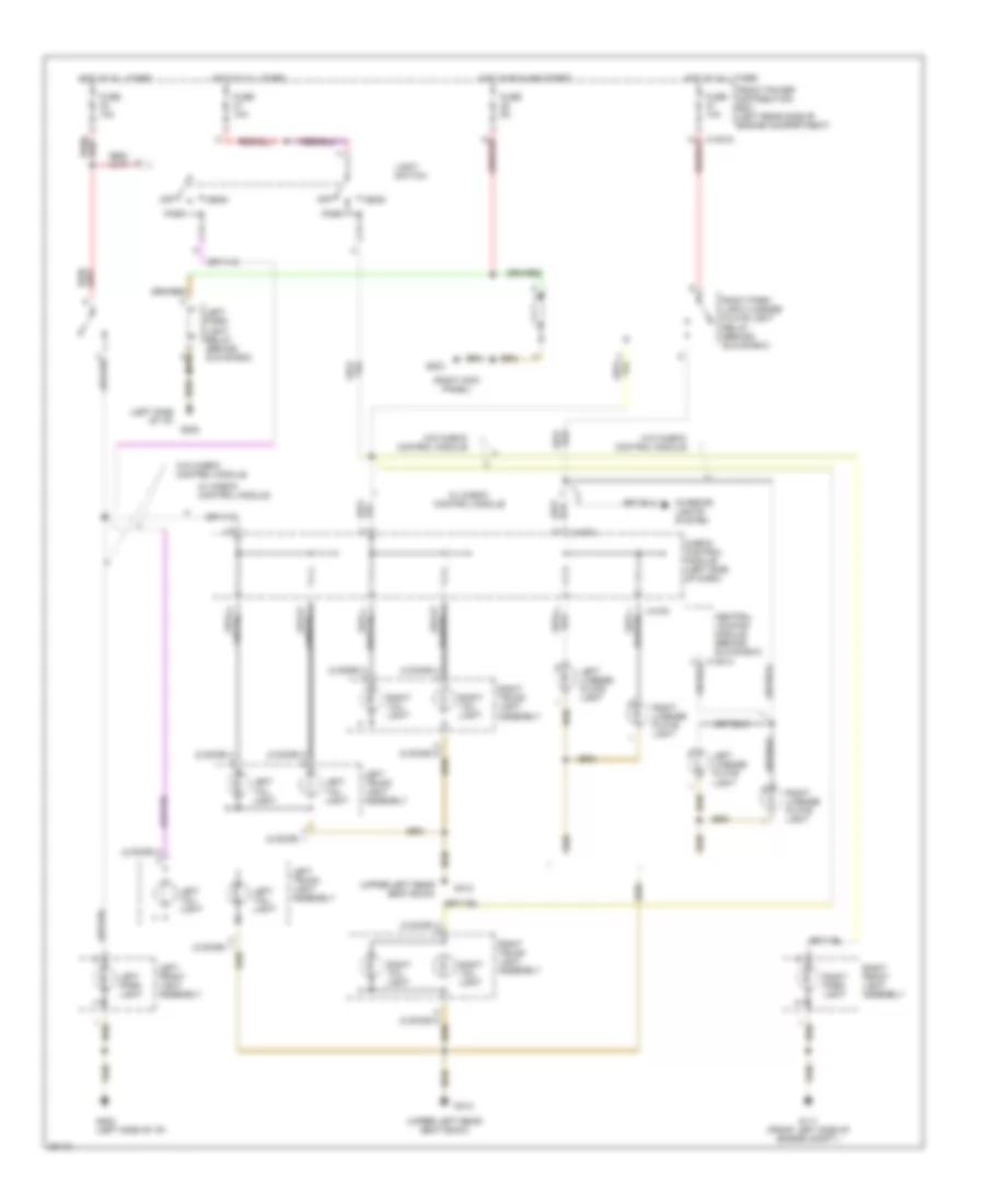 Exterior Light Wiring Diagram Canada 2 of 3 for BMW 318is 1994