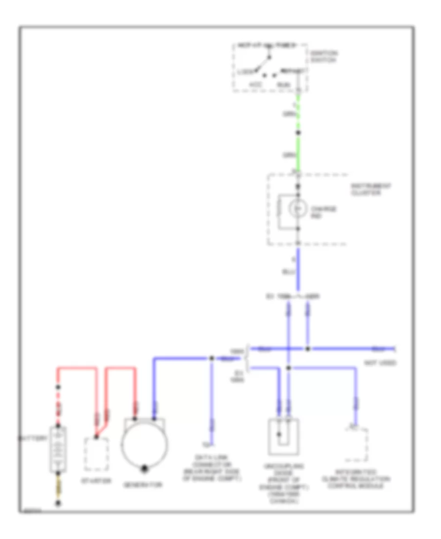 Charging Wiring Diagram for BMW 318is 1994