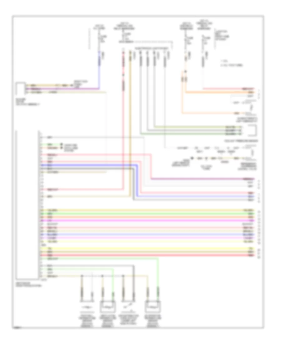 Manual A C Wiring Diagram 1 of 2 for BMW Z4 30i 2011