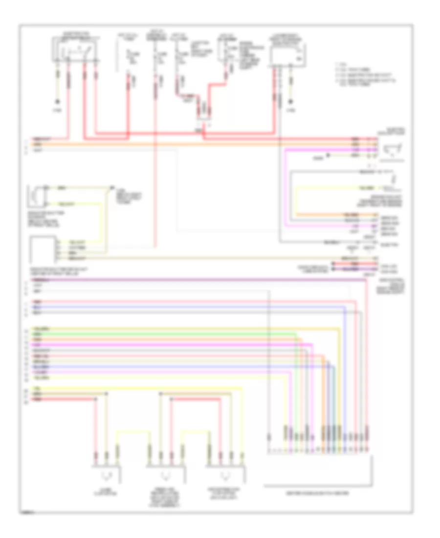 Manual A C Wiring Diagram 2 of 2 for BMW Z4 30i 2011