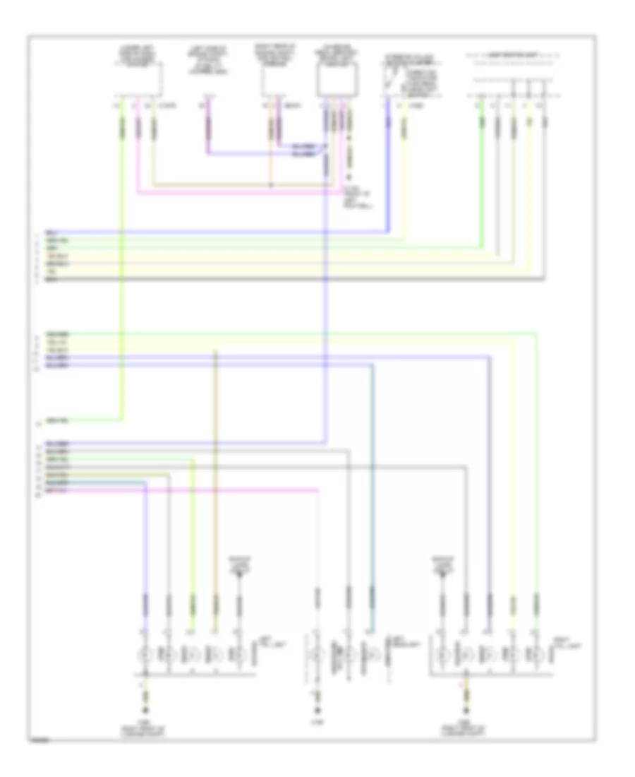 Exterior Lamps Wiring Diagram 2 of 2 for BMW Z4 30i 2011