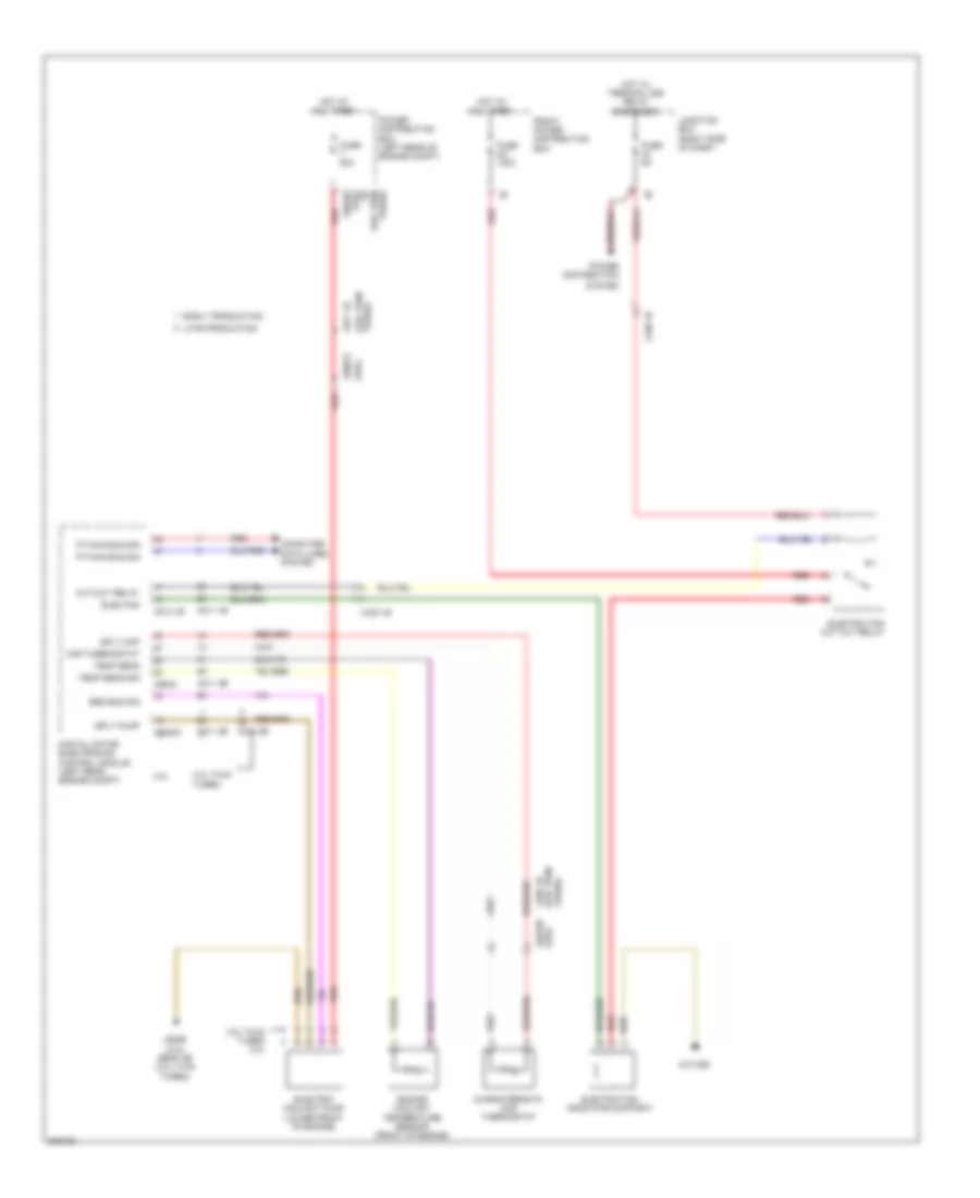 Cooling Fan Wiring Diagram for BMW X3 28i 2012