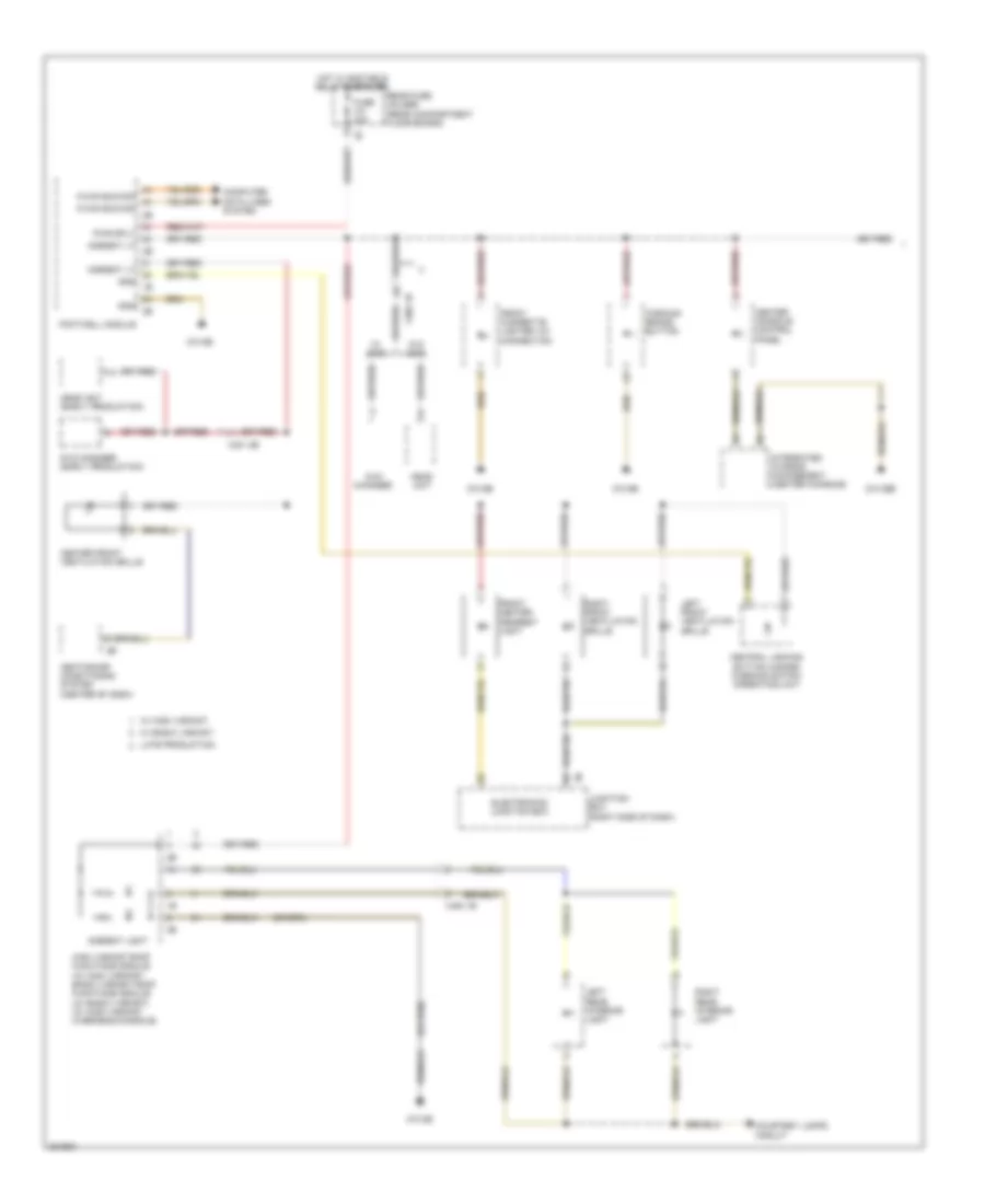 Instrument Illumination Wiring Diagram 1 of 2 for BMW X3 28i 2012
