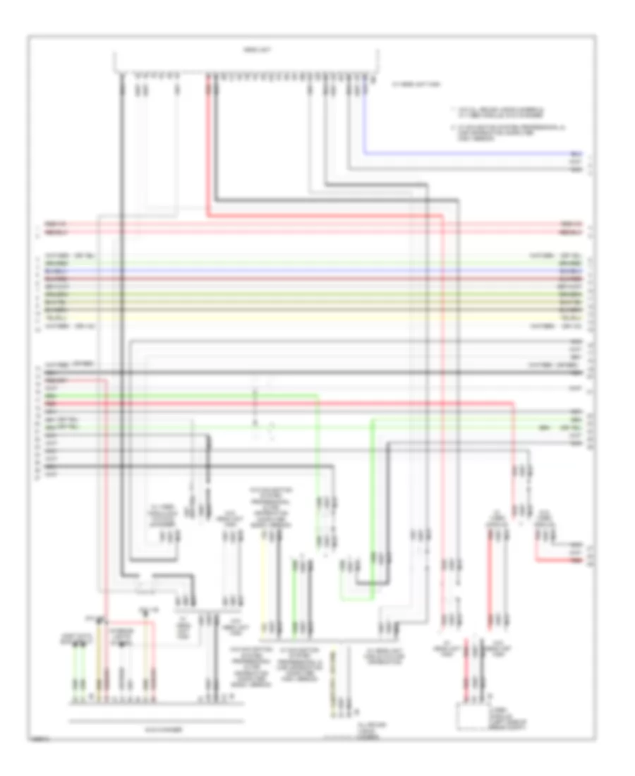 Base Radio Wiring Diagram 2 of 4 for BMW X3 28i 2012