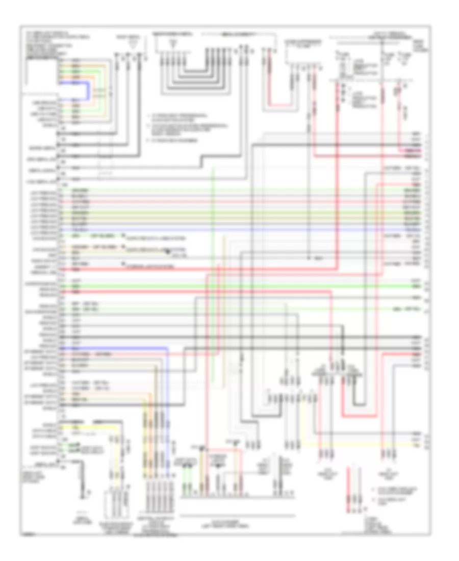 Hifi Radio Wiring Diagram 1 of 4 for BMW X3 28i 2012