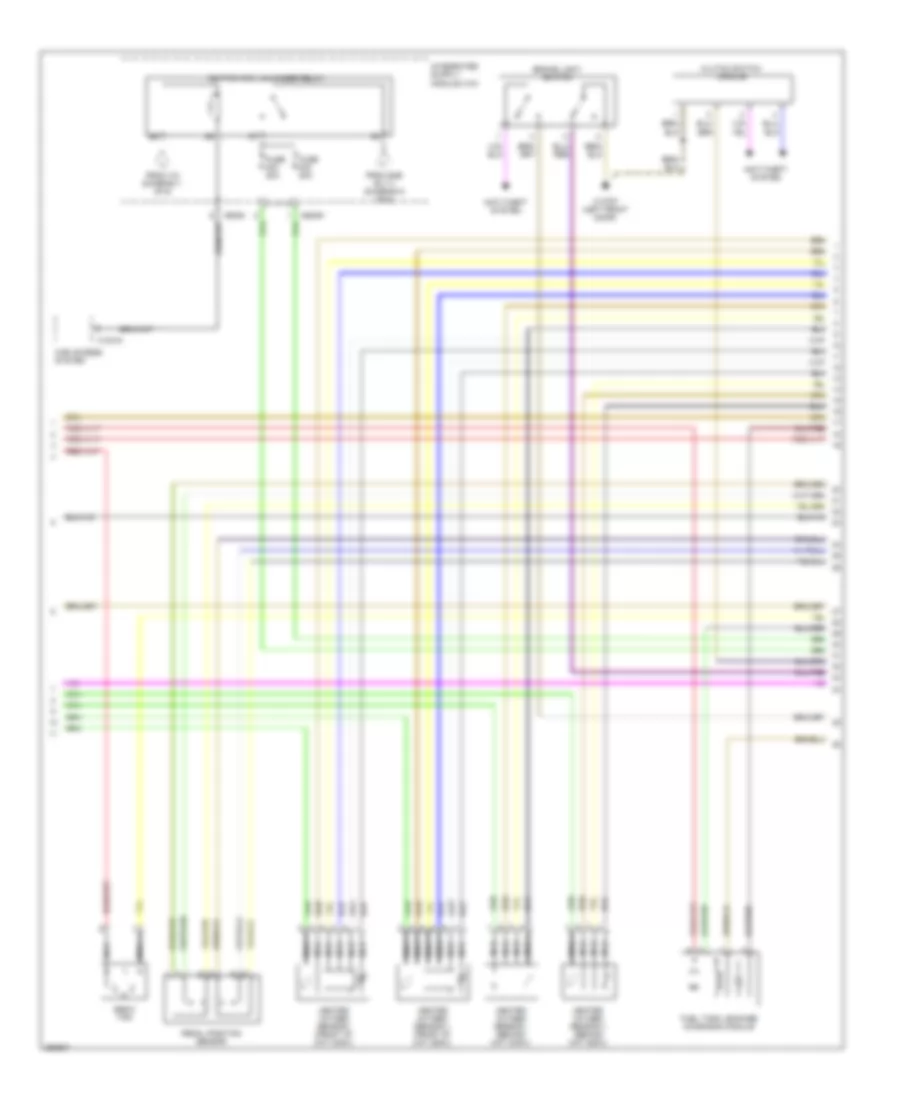 4.4L, Engine Performance Wiring Diagram (5 of 6) for BMW 545i 2004